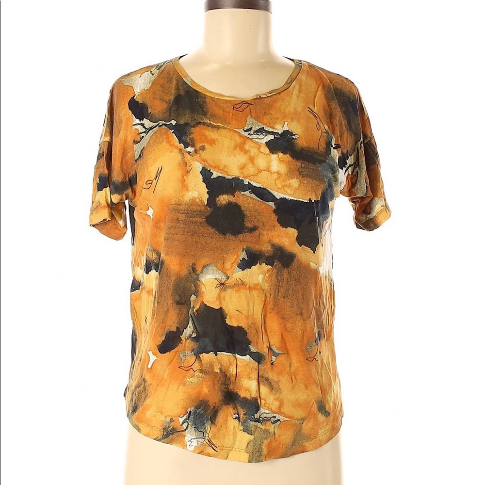 Zara W&B Collection Woman Short Sleeve Top
